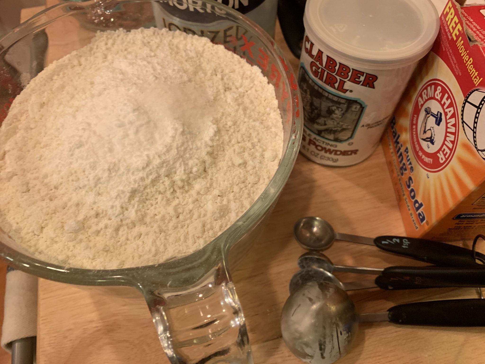 combine dry ingredients