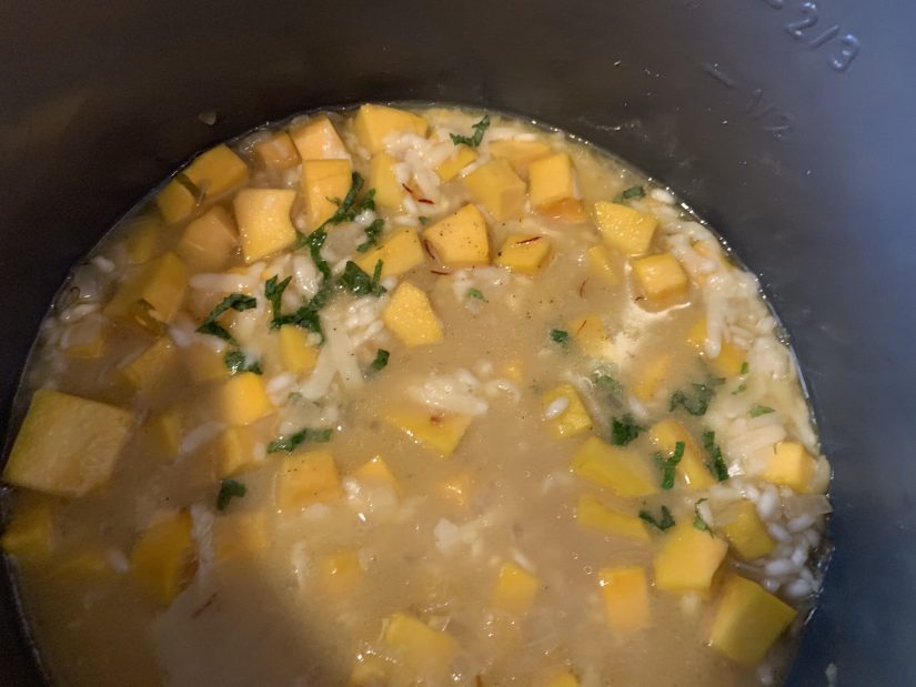 Risotto with Delicata Squash
