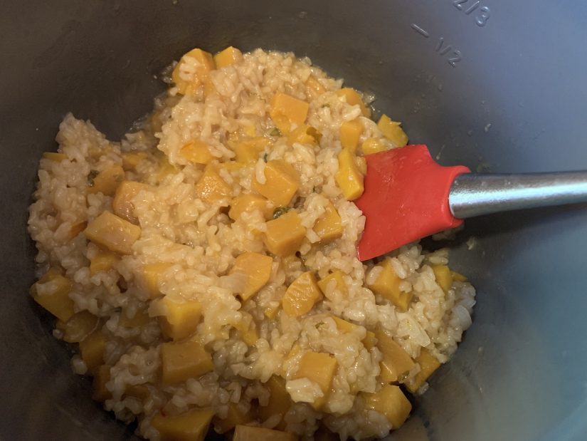 Risotto with Delicata Squash