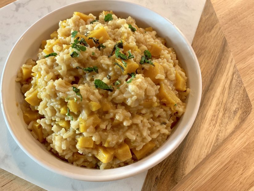 Risotto with Delicata Squash