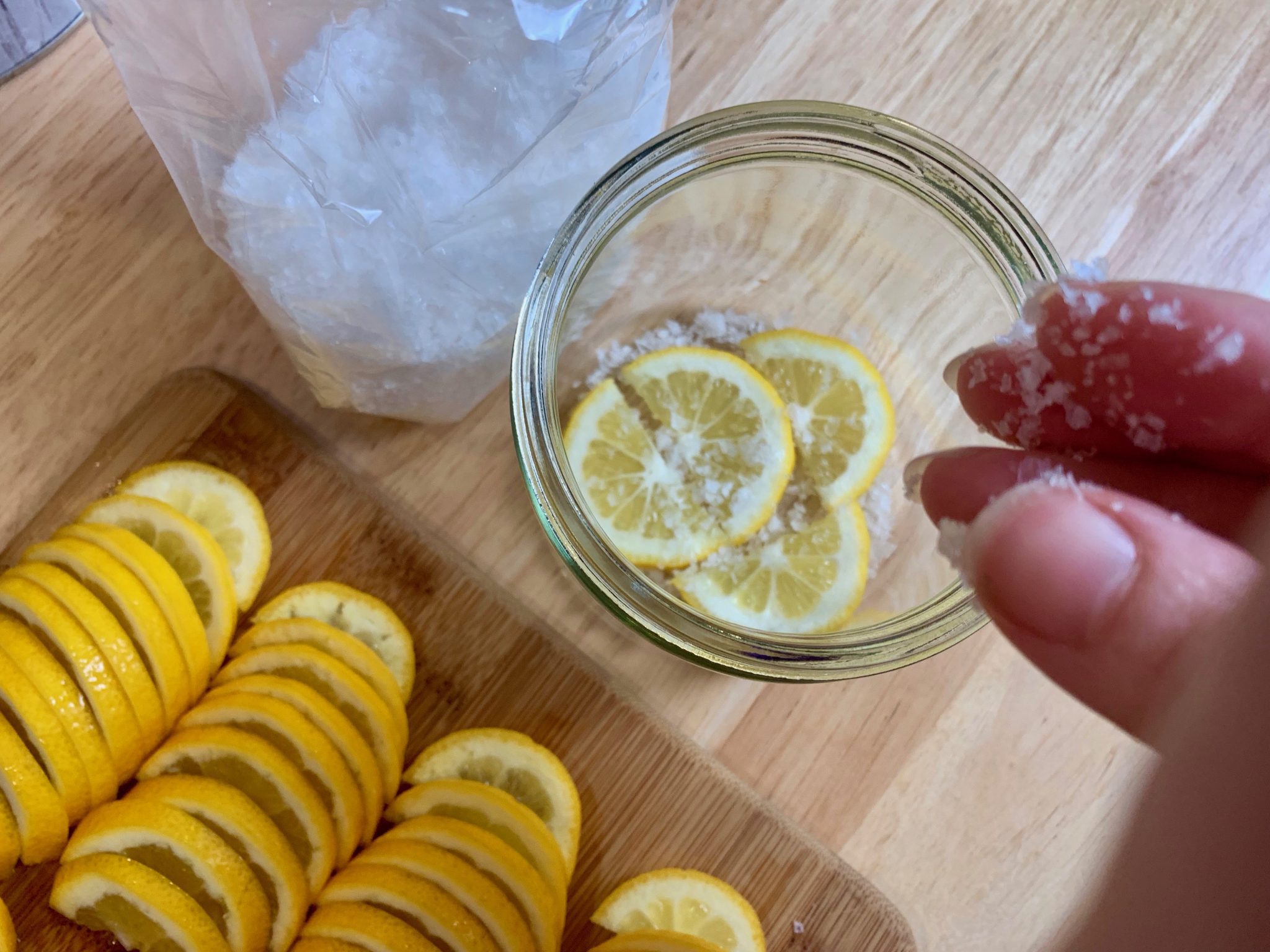 Salt-Preserved Meyer Lemons