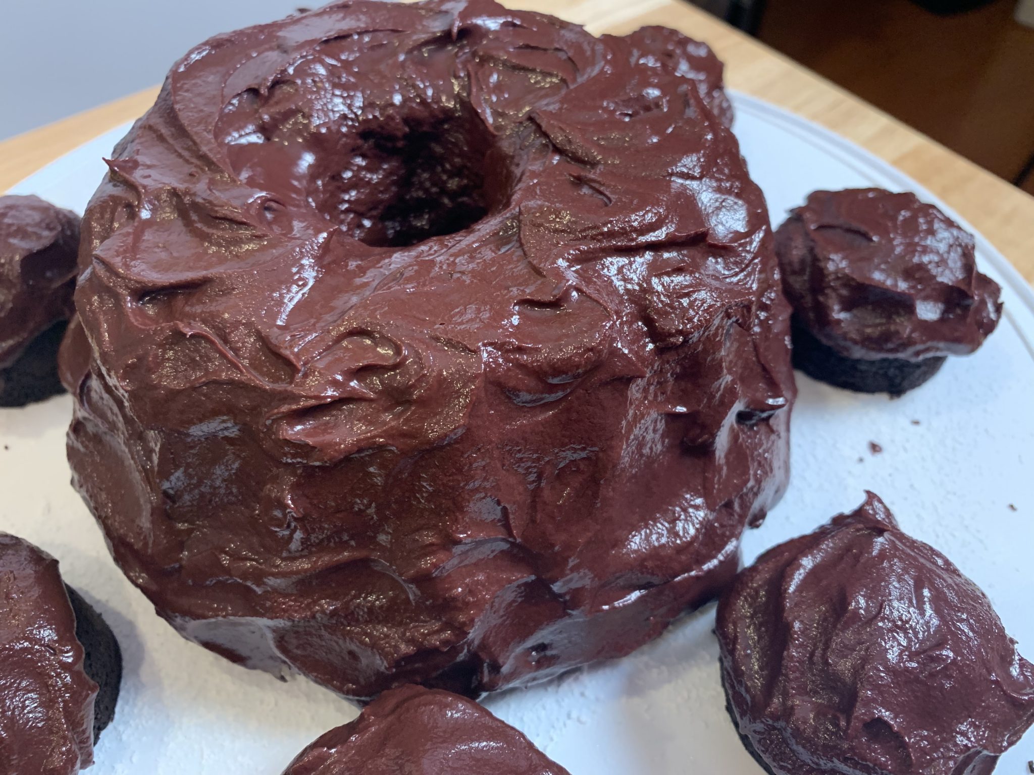 Guinness Chocolate Cake With Whiskey Ganache (Instant Pot)