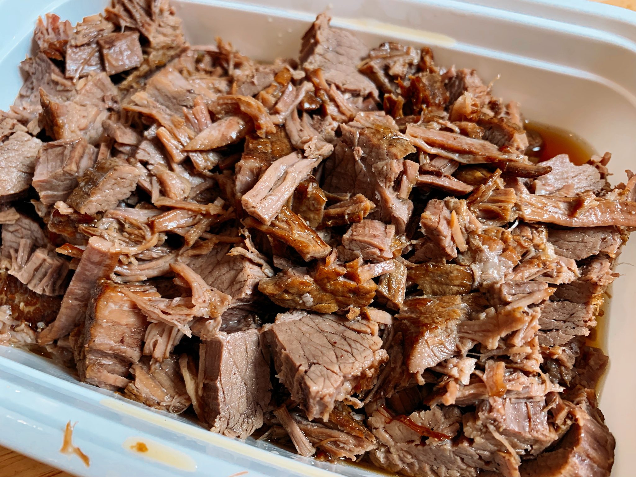 Shredded Beef Brisket For Tacos (Instant Pot)