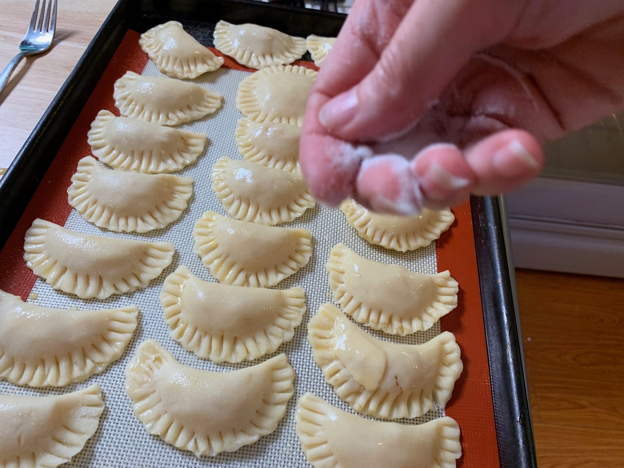 Fresh Pineapple Empanadas