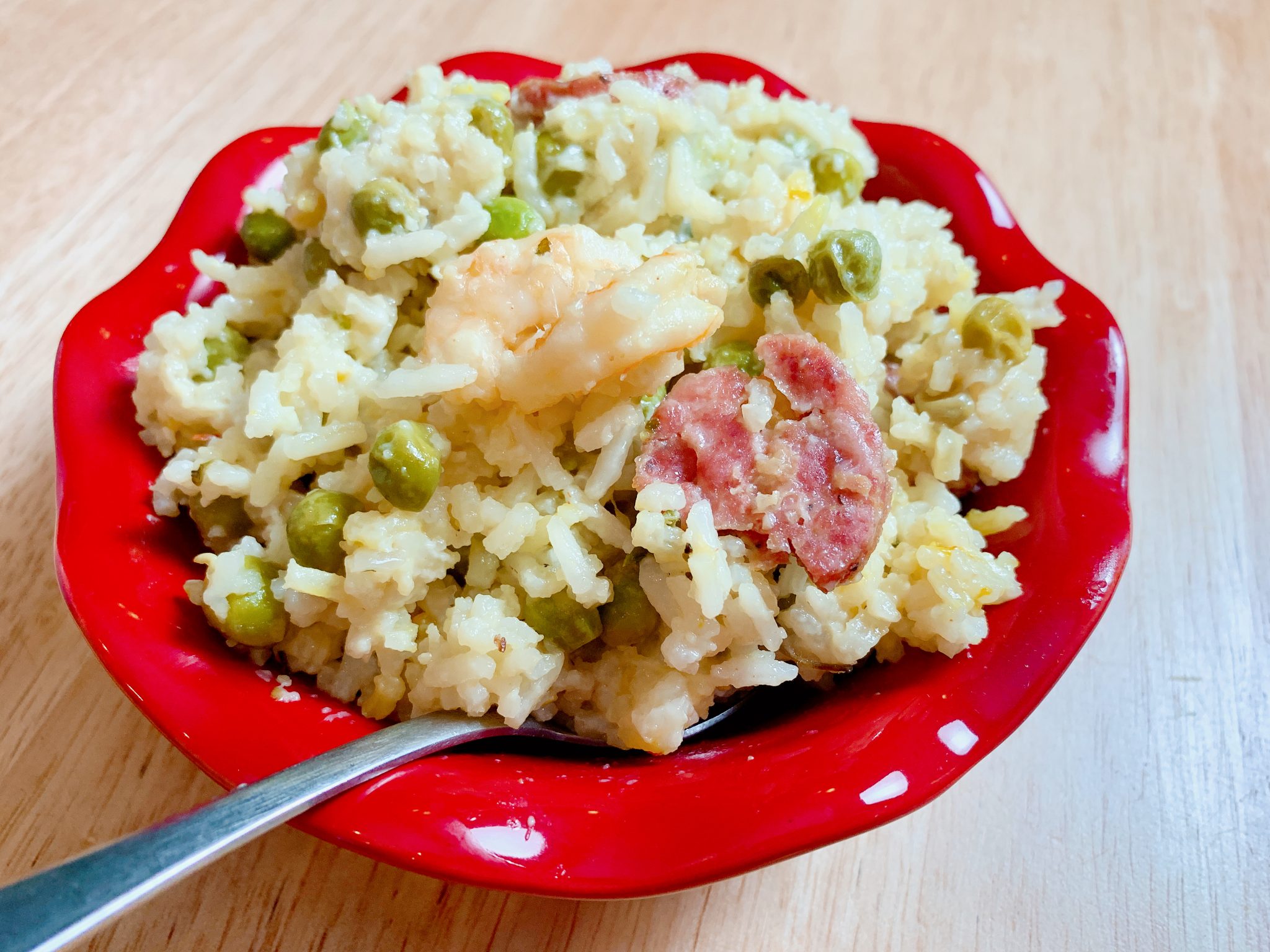 Shrimp With Pork And Apricot Sausage (Instant Pot)